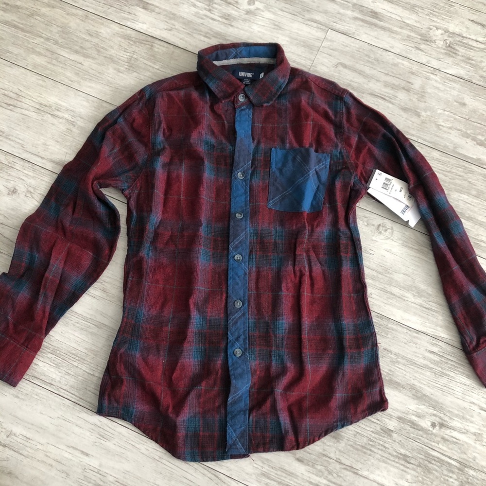 Univibe boys flannel size M